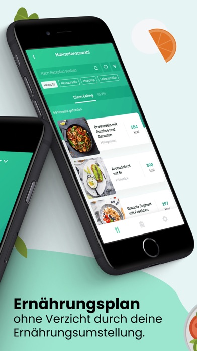 Foodiary: Ernährungsplaner-App Screenshot