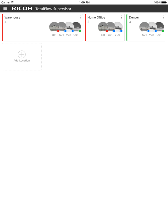 Screenshot #4 pour RICOH TotalFlow Supervisor