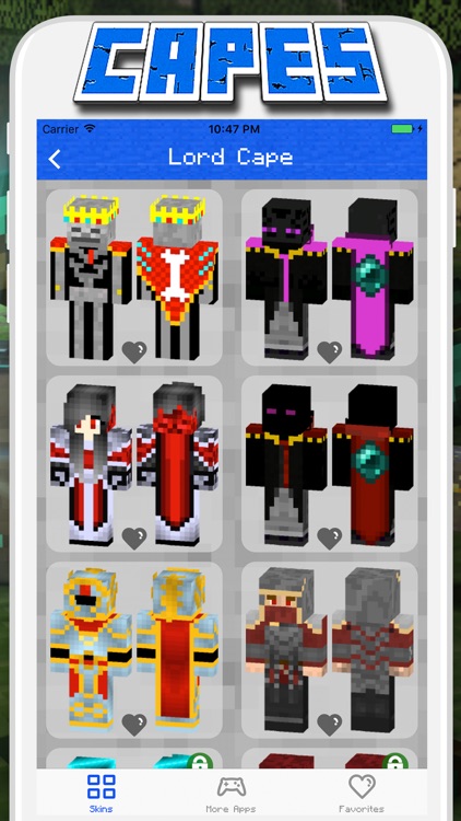 Cape Skins for Minecraft PE - Pocket Edition