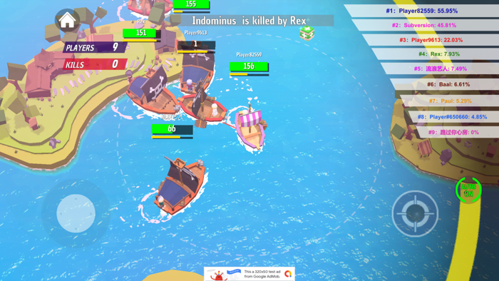 Pirate RoyaleRaft Battleship