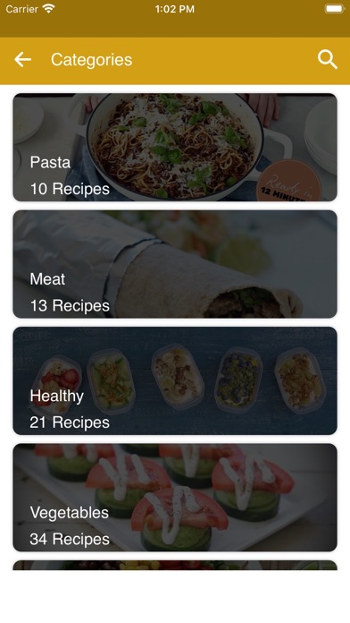 Foodster recipes Screenshot