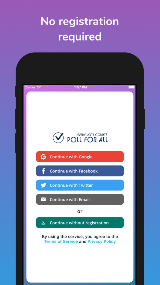 #7. Poll For All - Create polls (iOS) 来自: Softry OÜ