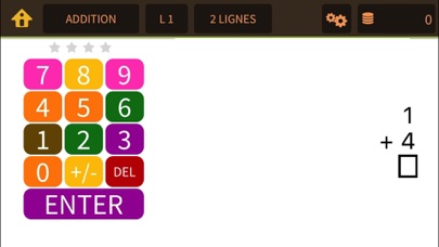 Screenshot #1 pour Exercices de Mathématiques des