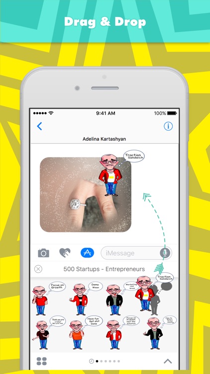 500 Startups - Entrepreneurs stickers by Ada