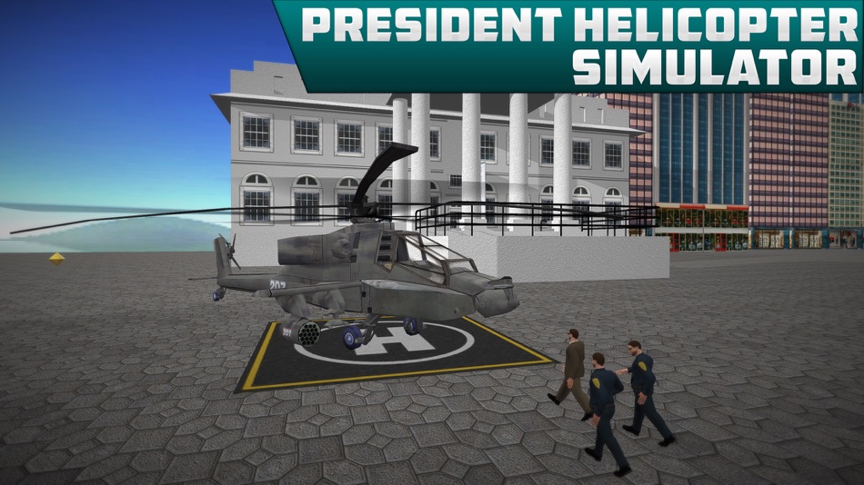President Helicopter Flight & 3D Flying Simulator - 1.0 - (iOS)