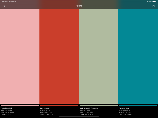 Screenshot #5 pour Sanzo Color Palettes