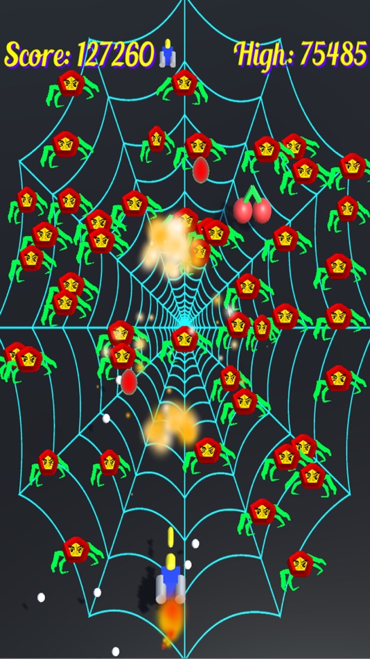 #5. Arachnoids Space Spider Attack (iOS) 由: Galatic Droids