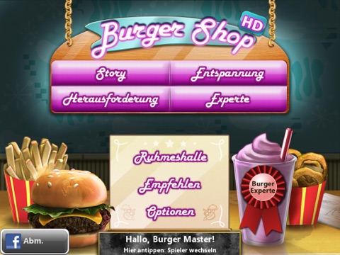 Burger Shop HD screenshot 2