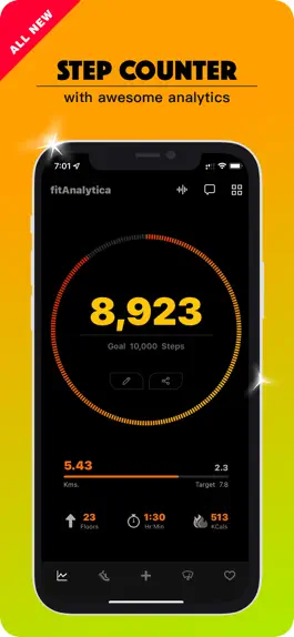 Game screenshot fitAnalytica - Step Counter mod apk