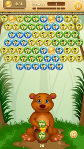 Honey Bears Farm - Bubble Shooter screenshot #1 for iPhone