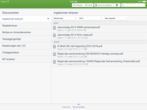 Gemeente Renkum – vergaderen met de GO. app screenshot 3