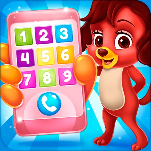 Phone  for kids. icon