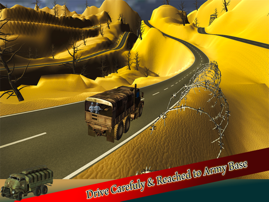 Heavy Off-road Army Truck Driver Parking Simulator iPad screenshot