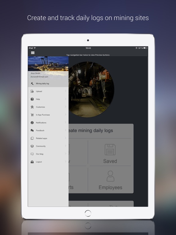 Screenshot #4 pour Mining Daily Log App