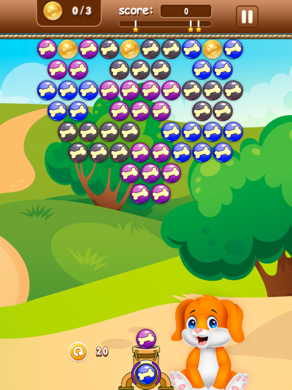 Bubble Jack - Dog Shoot Bubbles iPad screenshot