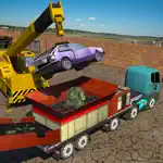 Monster Car Crusher Crane: Garbage Truck Simulator App Cancel