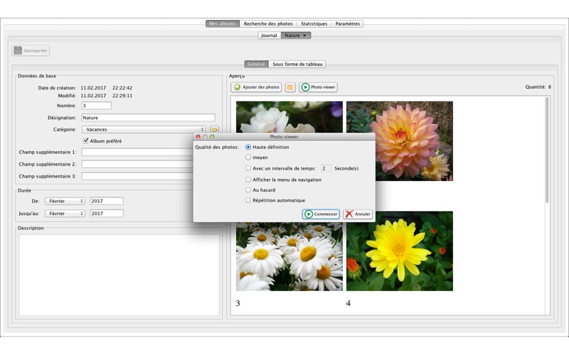 Screenshot #1 pour Gestion de photos