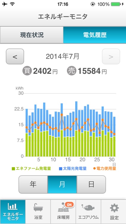 エネファーム　アプリ