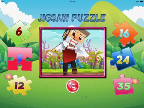 Screenshot #4 pour Puzzle dessin animé jeux pour les enfants de 4 ans