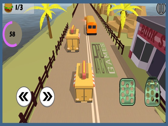 Screenshot #6 pour Burger Delivery Traffic Racer - Food Truck Driving