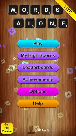 Game screenshot Words Alone Lite apk