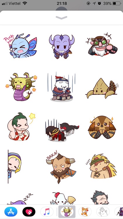 Dota Pun Emoji Funny Stickers