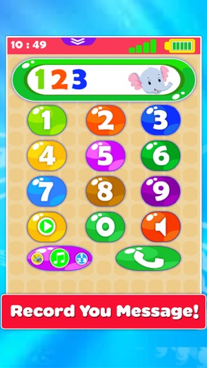 Baby Phone For Toddler To Learn Animal & Numbers(圖1)-速報App