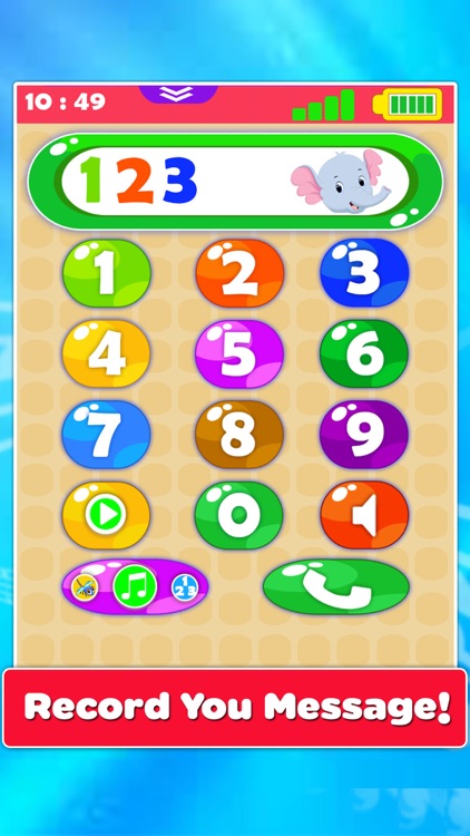 Baby Phone For Toddler To Learn Animal & Numbers