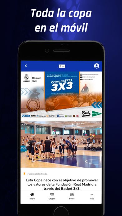 Copa 3x3 Fundación Real Madrid Screenshot