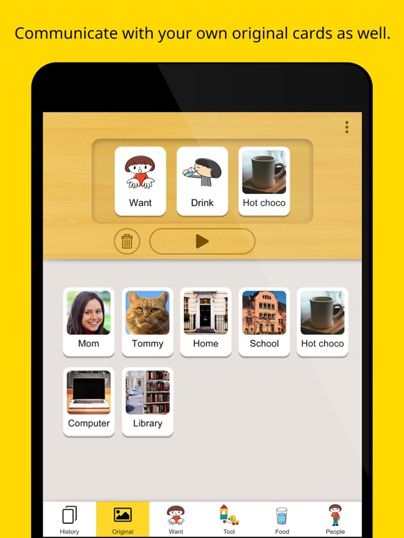 Card Talk iPad screenshot 4 - Education app