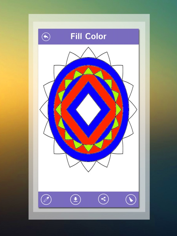 Screenshot #6 pour Adults Color Book - Dream Mandala Art Page