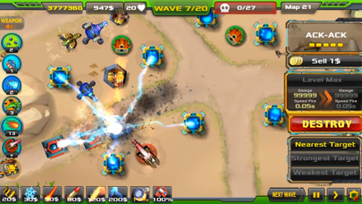 Tower Defense: Alien War TD screenshot 1