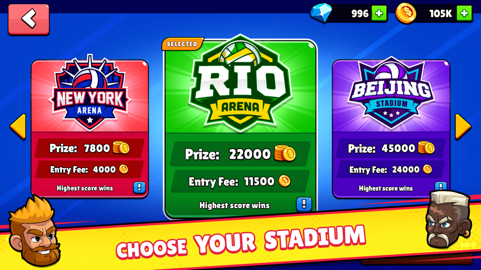 #6. Volleyball Arena: Spike Hard (iOS) By: Miniclip.com