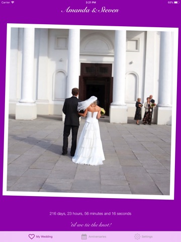 Ever After - Wedding Countdown iPad screenshot