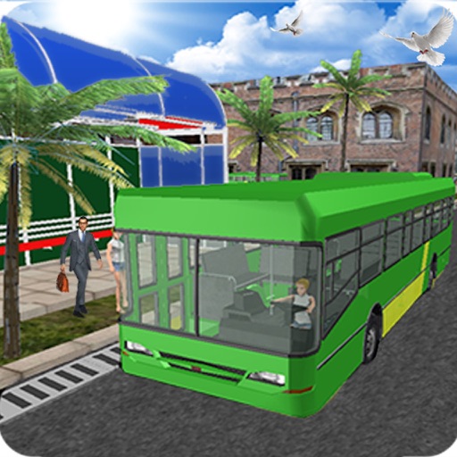 Uphill Public Bus Drive Game Free iOS App