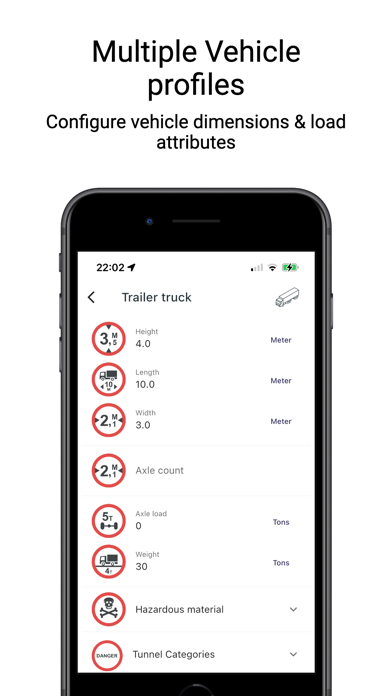 Navigation GPS Truck & Caravan Screenshot