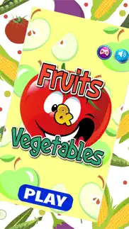 learn name of fruits and vegetables english vocab iphone screenshot 1