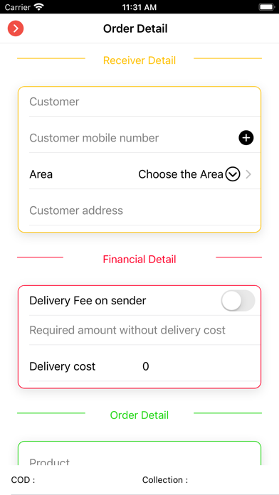 Union Postal Screenshot