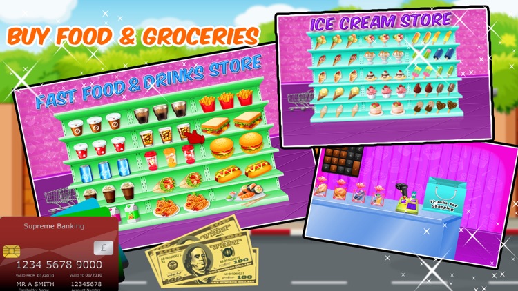 ATM Shopping Cash Simulator- Credit Card Game screenshot-4