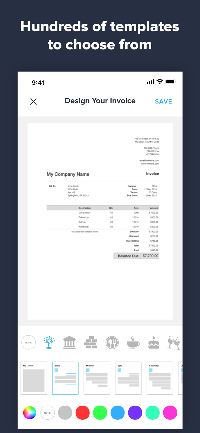 Invoice Maker and Receipt Maker