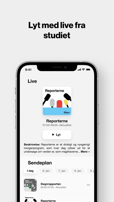 24syv: Dine nyheder & podcast Screenshot