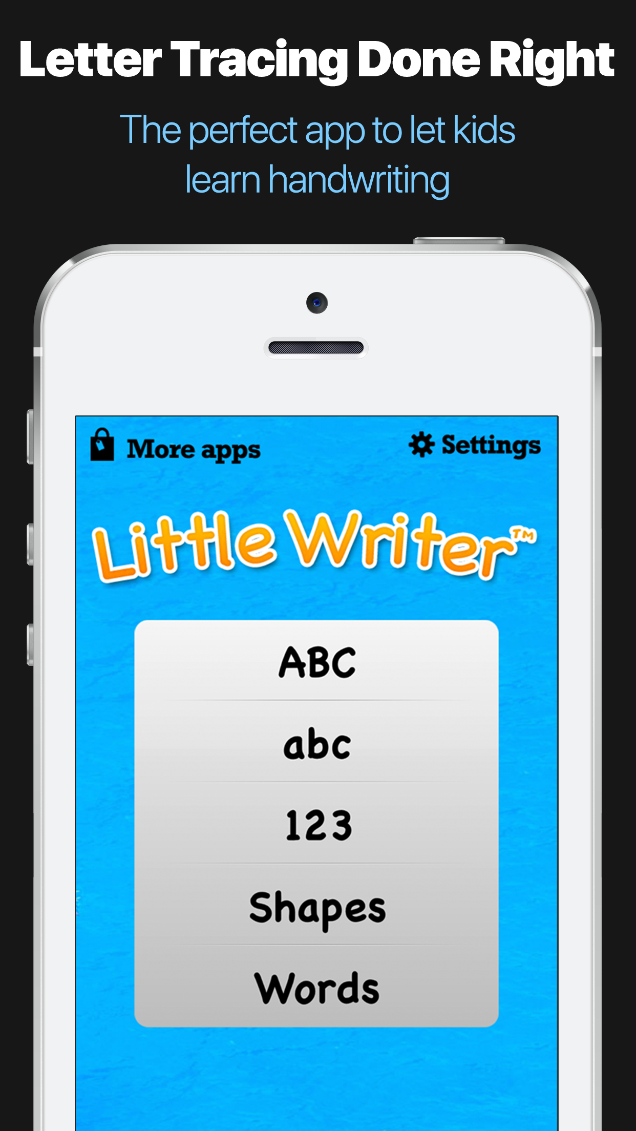 Little Writer Tracing App: Trace Letters & Numbers