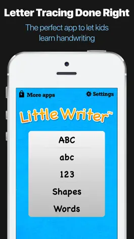 Game screenshot Little Writer Tracing App: Trace Letters & Numbers mod apk