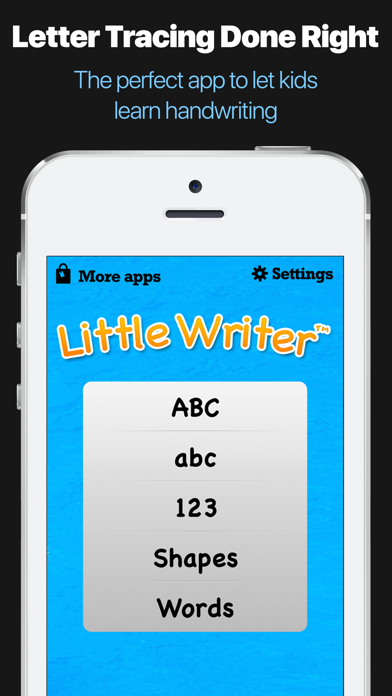 Little Writer Tracing App: Trace Letters & Numbersのおすすめ画像1