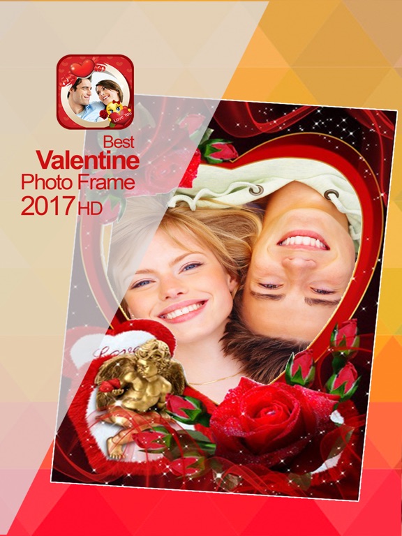 Screenshot #4 pour Valentine's Day Love Cards -Add colla Pic to Frame