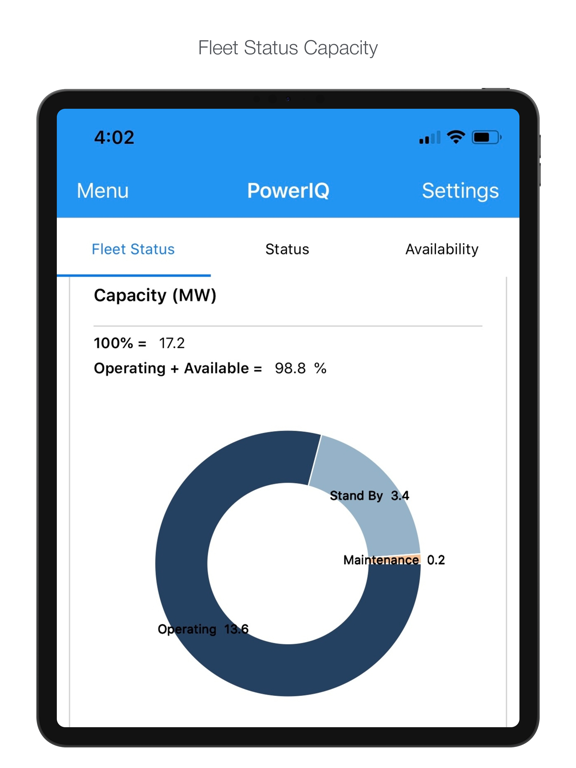 Power IQ Mobile iPad screenshot 2 - Business app
