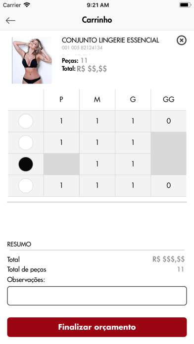 Diamantes Lingerie Consultora Screenshot