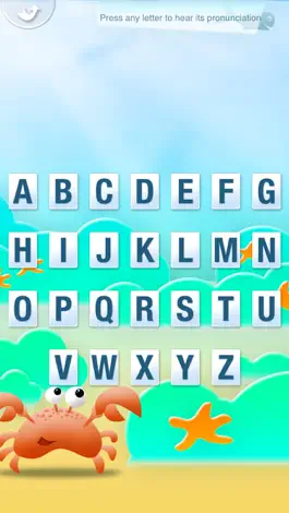 Game screenshot Learning alphabet is fun apk