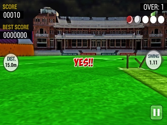 Bowling Ball -A Cricket Bowling Simulation iPad screenshot