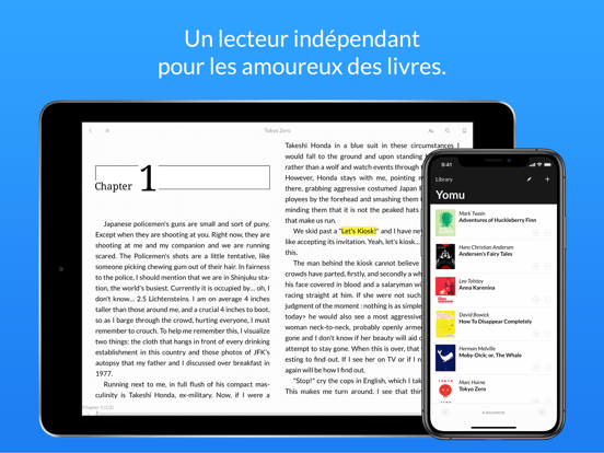 Screenshot #4 pour Yomu Lecteur eBook